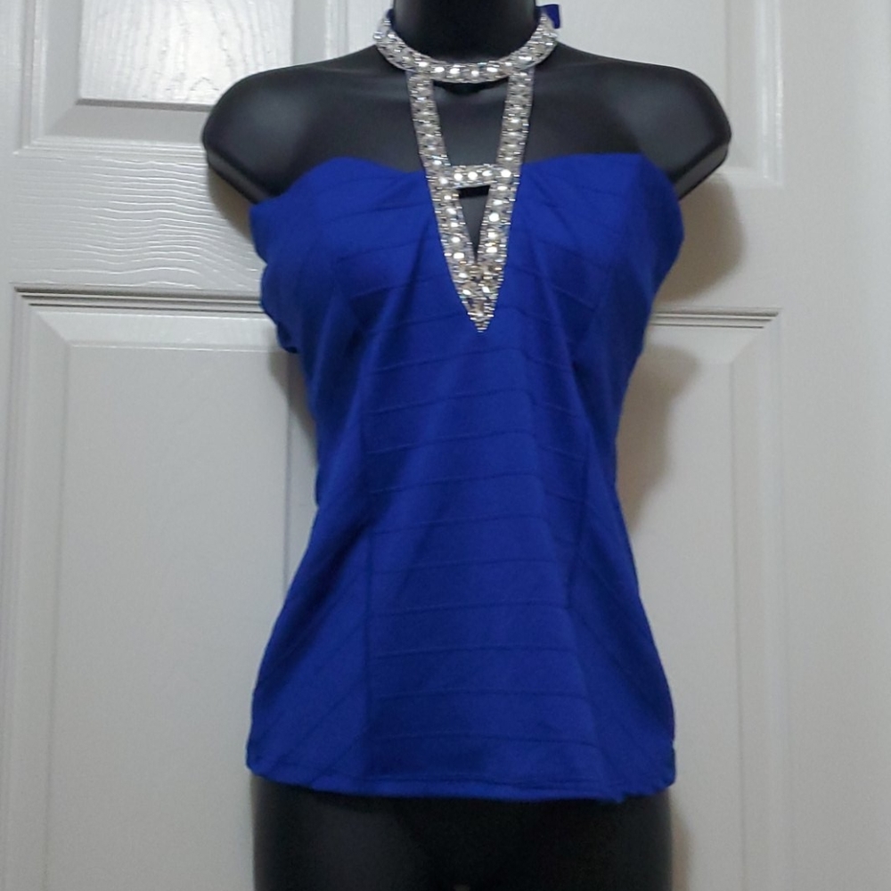 Papaya blue top